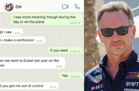 christian horner text messages|Christian Horner responds after texts allegedly sent to。